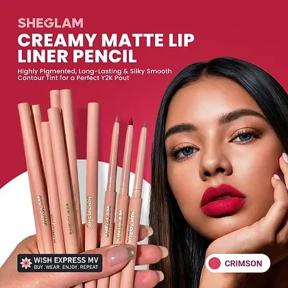 Sheglam Creamy Matte Lip Liner Pencil